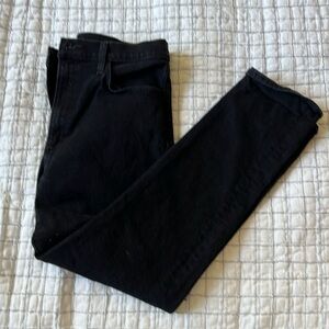 Joes Jeans Black The Luna High Rise Cigarette Ankle Size 31